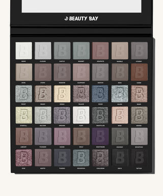 BEAUTY BAY Smoky 42 spalvų paletė, 42 x 1,4 g