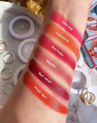 Rude Cosmetics Cream Puff Smooth Long Lasting Natural Blush, 6g