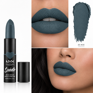 „NYX Professional Makeup Suede Matte“ lūpų dažai – 22 Ace, 3,5 g