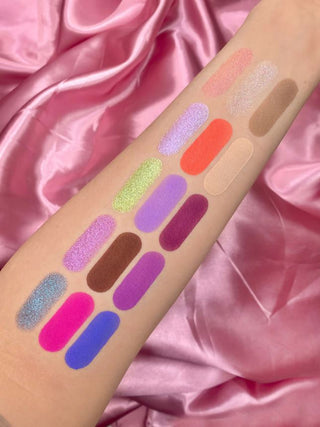 Rude Cosmetics Manga Collection Pressed Pigments & Shadows Palette - First Love Diary