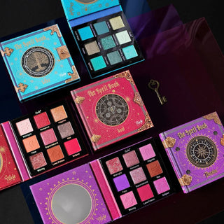 Rude Cosmetics The Spell Book akių šešėlių paletė, 10.8g
